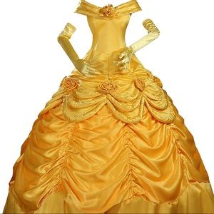 Belle “Beauty And The Beast” Cosplay Costume